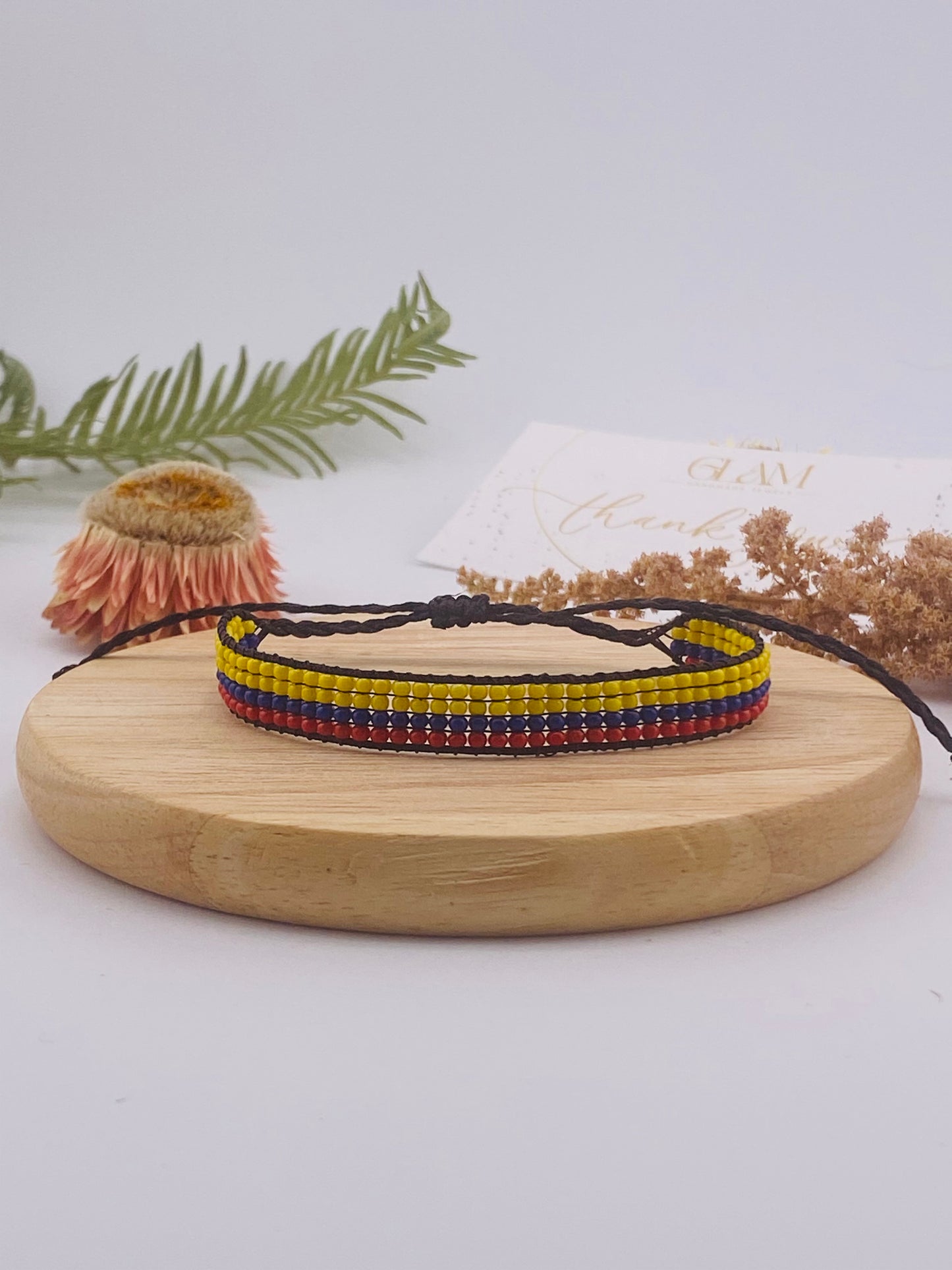 Colombian Flag Bracelet unisex
