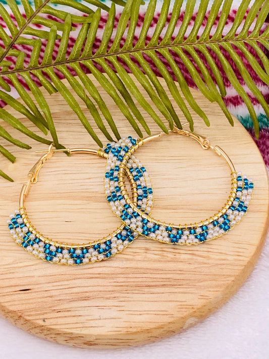 Blue Earrings