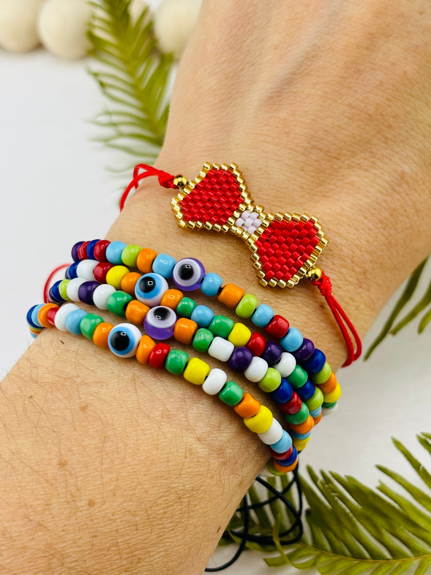 Multicolor Turkish  Eye bracelet