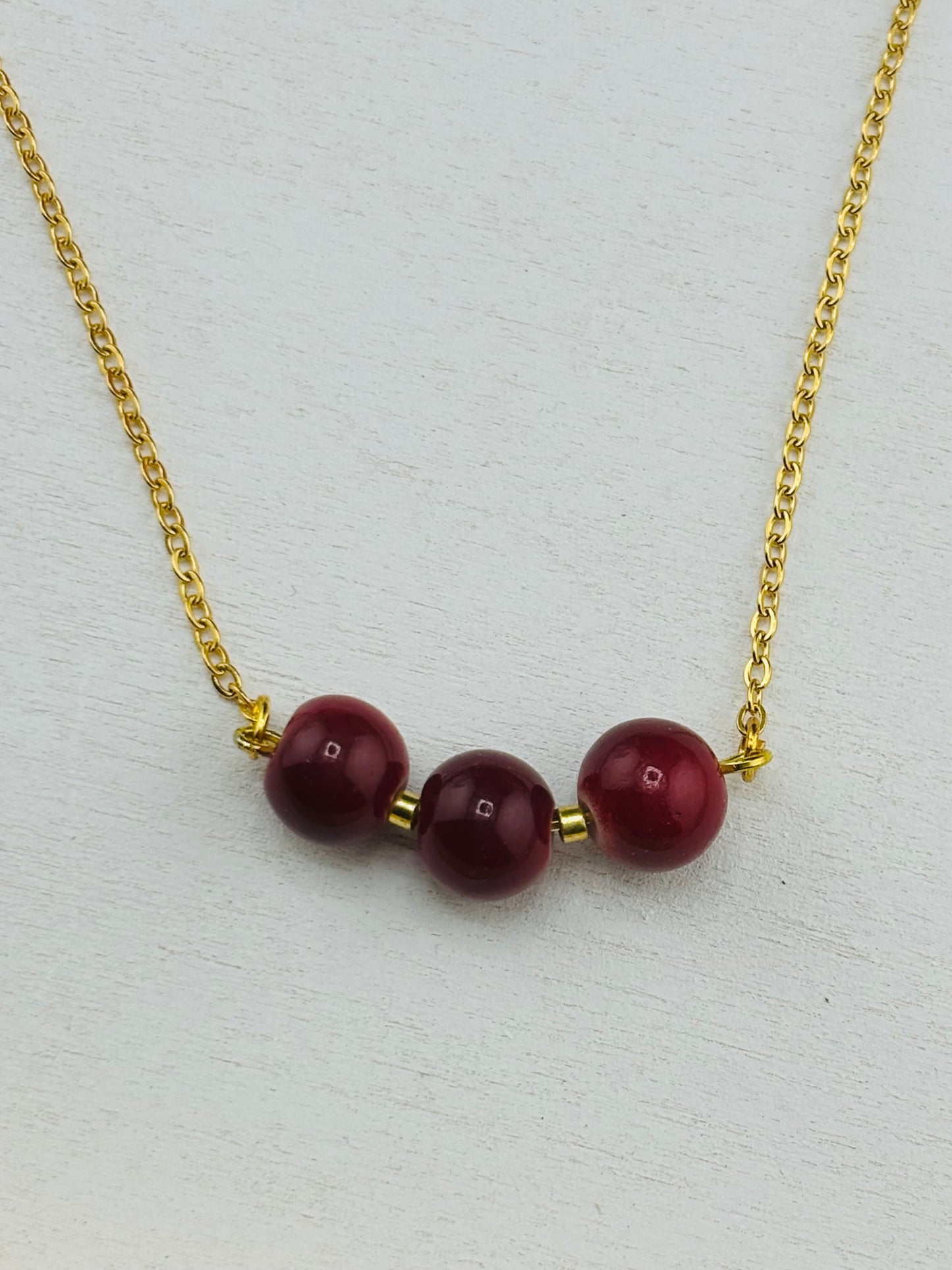 Red wine Necklace