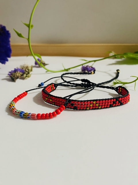 duo red bracelet